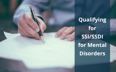 Qualifying for SSI/SSDI for Mental Disorders